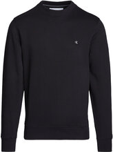 Ck Embro Badge Crew Neck Tops Sweatshirts & Hoodies Sweatshirts Black Calvin Klein Jeans