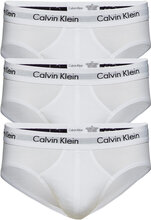3P Hip Brief Underbukser Y-front Briefs White Calvin Klein