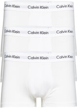 3P Low Rise Trunk Boxershorts White Calvin Klein