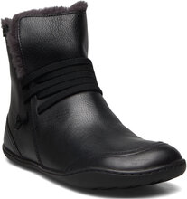 Peu Cami Shoes Boots Ankle Boots Ankle Boots Flat Heel Black Camper