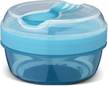 N'ice Cup, Snack Box With Cooling Disc - Turquoise Home Meal Time Lunch Boxes Blue Carl Oscar