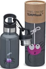 Tempflask, Kids 0.35 L - Grey Home Meal Time Thermoses Grey Carl Oscar