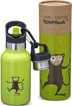 Tempflask, Kids 0.35 L - Lime Home Meal Time Thermoses Green Carl Oscar