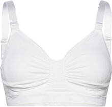 Maternity & Nursing Bra With Carri-Gel Support Lingerie Bras & Tops Maternity Bras Hvit Carriwell*Betinget Tilbud