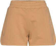 Terry Spring Shorts Sport Shorts Sweat Shorts Brown Casall