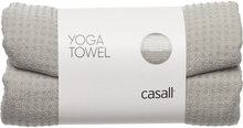 Yoga Towel Accessories Sports Equipment Yoga Equipment Yoga Mats And Accessories Grå Casall*Betinget Tilbud