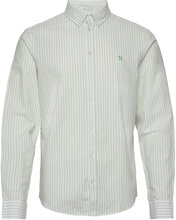 Cfanton Ls Bd Striped Oxford Shirt Skjorte Uformell Grønn Casual Friday*Betinget Tilbud
