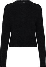 Mohair Girlfriend Sweater Pullover Svart Cathrine Hammel*Betinget Tilbud