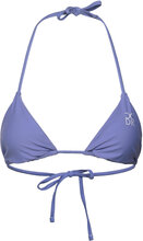 Becca Bikini Top Swimwear Bikinis Bikini Tops Triangle Bikinitops Blue CCDK Copenhagen