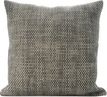 Cushion Cover Grey Denim Braided Home Textiles Cushions & Blankets Cushion Covers Grey Ceannis