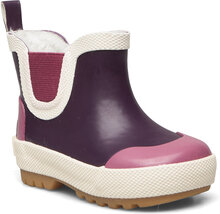Wellies Short W. Lining Shoes Rubberboots Low Rubberboots Lined Rubberboots Purple CeLaVi