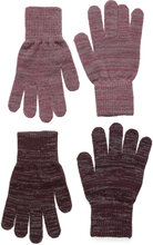 Magic Gloves W.reflex 2-Pack Accessories Gloves & Mittens Gloves Rød CeLaVi*Betinget Tilbud