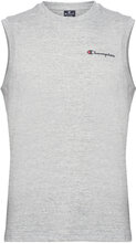 Sleeveless Crewneck T-Shirt Sport T-shirts Sleeveless Grey Champion