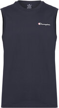 Sleeveless Crewneck T-Shirt Sport T-shirts Sleeveless Navy Champion