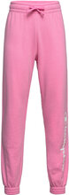 Elastic Cuff Pants Sport Sweatpants Pink Champion