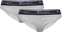 2 Pack Bikini S Sport Panties Briefs Grey Champion