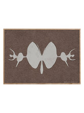 H.c. Andersen - Butterfly Dance Home Decoration Posters & Frames Posters Graphical Patterns Brun ChiCura*Betinget Tilbud