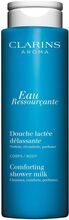 Eau Ressourcante Comforting Shower Milk Beauty Women Skin Care Face Cleansers Milk Cleanser Nude Clarins
