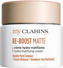 Myclarins Re-Boost Matte Hydra-Matifying Cream Dagkräm Ansiktskräm Nude Clarins