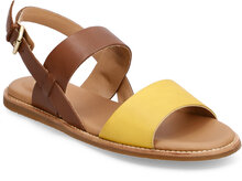 Karsea Strap Shoes Summer Shoes Flat Sandals Brun Clarks*Betinget Tilbud