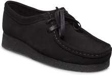 Wallabee Designers Flats Laced Shoes Black Clarks Originals