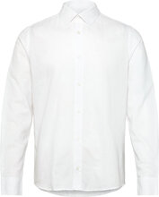 Jamie Cotton/Linen Shirt Tops Shirts Casual White Clean Cut Copenhagen