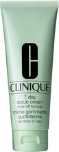 7 Day Scrub Cream Rinse-Off Formula Beauty Women Skin Care Face Peelings Nude Clinique