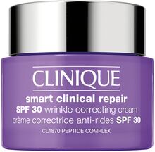 Smart Clinical Repair Spf 30 Wrinkle Correcting Cream Dagkräm Ansiktskräm Nude Clinique