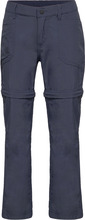 Pants W. Zip Off Outdoor Pants Blå Color Kids*Betinget Tilbud