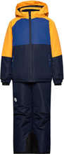 Ski Set - Colorblock Outerwear Coveralls Snow-ski Coveralls & Sets Multi/patterned Color Kids