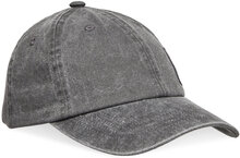 Caps W. Label Accessories Headwear Caps Grey Color Kids