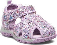 Baby Sandals W. Velcro Strap Shoes Summer Shoes Sandals Lilla Color Kids*Betinget Tilbud
