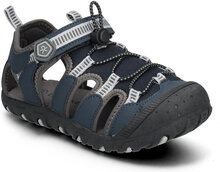 Sandals Trekking W. Toe Cap Shoes Summer Shoes Sandals Navy Color Kids