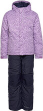 Buga Set Outerwear Snow/ski Clothing Snow/ski Coveralls & Sets Lilla Columbia Sportswear*Betinget Tilbud