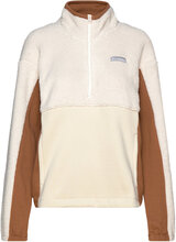 Columbia Trek Hybrid Sherpa 1/2 Zip Sweat-shirts & Hoodies Fleeces & Midlayers Brun Columbia Sportswear*Betinget Tilbud