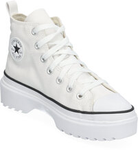 Ctas Lugged Lift Hi White/White/Black High-top Sneakers White Converse
