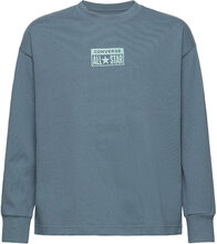 Helier Jersey Ls Tops Sweat-shirts & Hoodies Sweat-shirts Blue Converse