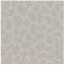 Napkin Leaf Embossed Home Textiles Kitchen Textiles Napkins Paper Napkins Beige Cooee Design*Betinget Tilbud
