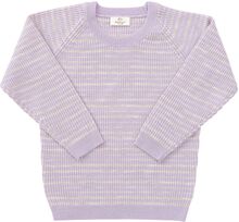 Merino Classic Rib Blouse Pullover Lilla Copenhagen Colors*Betinget Tilbud