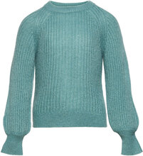 Bcpippa Knitted Pullover Pullover Blå Costbart*Betinget Tilbud
