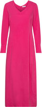 Dress In Cupro Maxikjole Festkjole Pink Coster Copenhagen