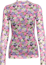 Tobycras Blouse Tops Blouses Long-sleeved Multi/patterned Cras