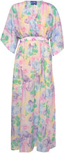 Leahcras Maxi Dress Dresses Summer Dresses Multi/mønstret Cras*Betinget Tilbud