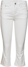 Lotte Twill - Shape Fit Bottoms Jeans Flares White Cream