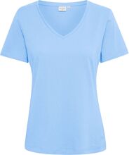 Naia Tshirt Tops T-shirts & Tops Short-sleeved Blue Cream