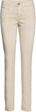 Lottecr Plain Twill - Coco Fit Skinny Jeans Cream*Betinget Tilbud