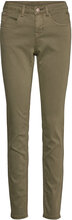 Lottecr Plain Twill - Coco Fit Skinny Jeans Grønn Cream*Betinget Tilbud