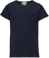 Creamie T-Shirt Ss T-shirts Short-sleeved Blå Creamie*Betinget Tilbud