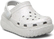 Cls Crocs Glitter Cutie Cgk Shoes Clogs Grå Crocs*Betinget Tilbud