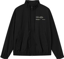 Offcourt Globe Track Jacket Sport Sweatshirts & Hoodies Sweatshirts Black Cuera